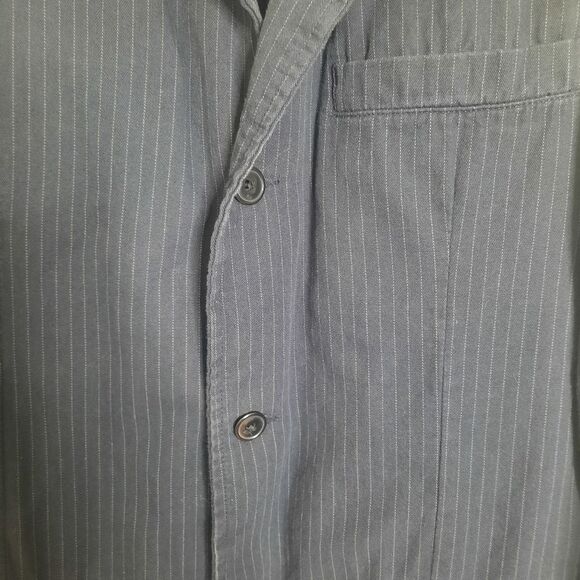 American Eagle Cotton Jacket Navy Men's Size Large - Picture 3 of 7